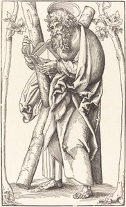 聖アンドリュー 作： Lucas Cranach the Elder