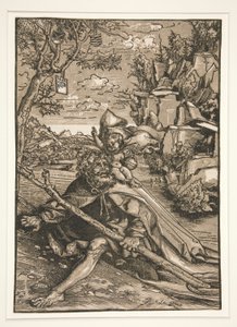聖クリストファー 作： Lucas Cranach the Elder