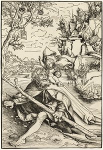 聖クリストファー 作： Lucas Cranach the Elder