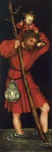 セントクリストファー、ca 1514 作： Lucas Cranach the Elder