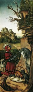 聖ユースタス 作： Lucas Cranach the Elder