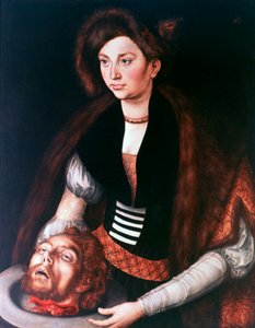 サロメ、c1504-1553 作： Lucas Cranach the Elder