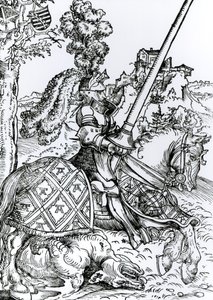 セントジョージオンホースバック、1507 作： Lucas Cranach the Elder