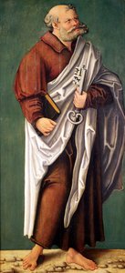 セントピーター 作： Lucas Cranach the Elder