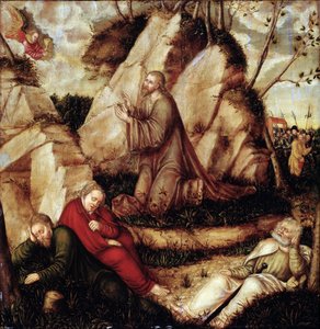 庭の苦しみ 作： Lucas Cranach the Elder
