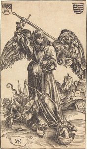 魂を量る大天使ミカエル 作： Lucas Cranach the Elder