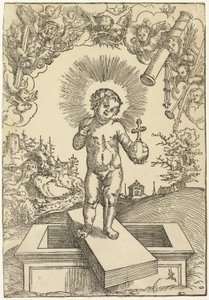贖い主としての幼子キリスト 作： Lucas Cranach the Elder