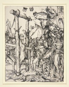 聖シモンの殉教 作： Lucas Cranach the Elder
