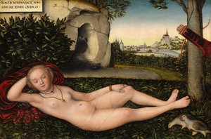 春のニンフ 作： Lucas Cranach the Elder