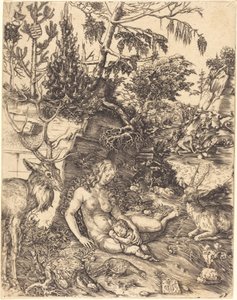 聖ヨハネ・クリソストムの苦行 作： Lucas Cranach the Elder