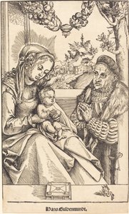 ザクセンの賢者フリードリヒが愛した聖母子 作： Lucas Cranach the Elder