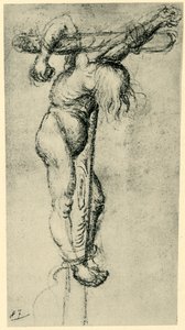 十字架上の泥棒、1500年-1504年、1943年。 作： Lucas Cranach the Elder