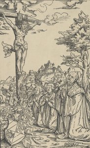 クリストフ・シェールのブックプレート、16世紀 作： Lucas Cranach the Younger  