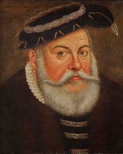 敬虔なジョージ、ブランデンブルク・アンスバッハ辺境伯 1484-1543。 作： Lucas Cranach the Younger