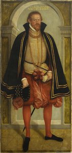 ヨアヒム・エルンスト・フォン・アンハルト公の肖像（1536～1586年） 作： ルーカス・クラナッハ・ザ・ヤング