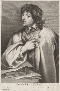 ジョン・リーベンス 作： Lucas Emil Vorsterman after Sir Anthony van Dyck