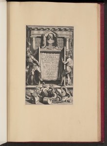 Franciscus van Haer, Annales Dukes or Princes of Brabantiae, III のタイトル ページ 作： Lucas Emil Vorsterman after Sir Peter Paul Rubens