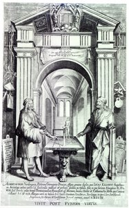 デューラーへのオマージュ、1628年頃 作： Lucas Kilian