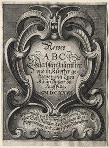新しいABCブックレット、1627年。 作： Lucas Kilian