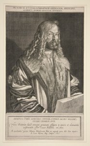 アルブレヒト・デューラーの肖像 作： Lucas Kilian