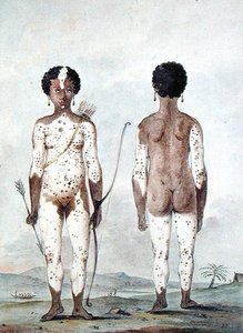 リール・セント・ルシアと名付けられた黒人の小娘」1795年頃（紙に水彩画） 作： Lucas Lucas