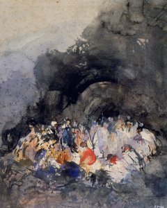 図のグループ 作： Eugenio Lucas Velázquez