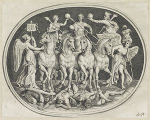 Allegorische Triumph van keizer リキニウス アガティアンティークのいろいろ（連載タイトル）