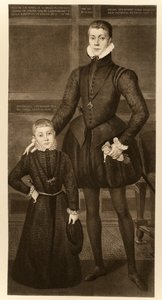 ヘンリー、ダーンリー卿（1545-1567）と彼の兄弟であるジェームズIとVIのチャールズ（1555-1576）、マンジジョヤントウントカンパニーパリ、1904年（コロタイプ）