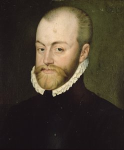 フィリップ2世の肖像（1527-1598）、スペイン王（キャンバスに油彩） 作： Lucas de Heere