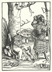 ダビデとアビゲイル（彫刻 作： Lucas the Elder (after) Cranach