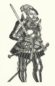 ザクセン選帝侯ジョン・フレデリック1世（彫刻 作： Lucas the Elder (after) Cranach