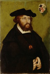 Christian II de Danemark, Norvege et Suede - デンマーク王クリスチャン2世（1481-1559）の肖像画、クラナッハ、ルーカス、ザ・エルダー（1472-1553）作。木に油彩