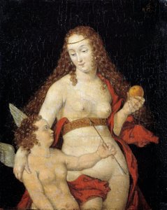 来たれ、そして愛せよ。ルーカス・クラナッハ（1472-1553）の絵画 Ec.All. 作： Lucas the Elder Cranach