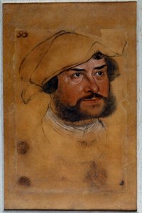 ルーカス・クラナッハ（または長老）が描いた「告解者アーネスト公爵の肖像 作： Lucas the Elder Cranach