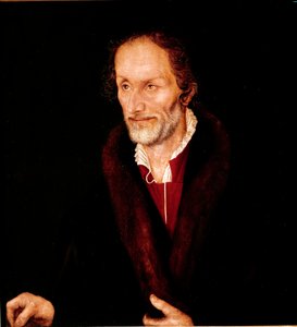 フィリップ・メランションの肖像（フィリップ・シュワルツァード 作： Lucas the Elder Cranach