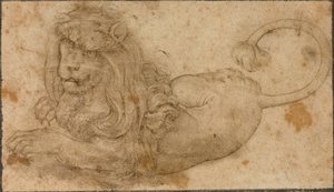 ライオンの研究 作： Lucas the Elder Cranach