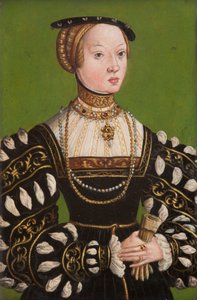 Isabel da Áustria (1526–1545), c.1551 (óleo sobre cobre)