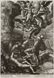 キリストの復活、1557 作： Lucas van Doetechum