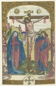 十字架上のキリスト 作： Lucas van Leyden (attributed to)