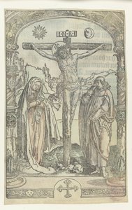 十字架上のキリスト 作： Lucas van Leyden (attributed to)