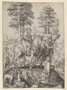 アビゲイルビビッドデビッド、ca。 1507。 作： Lucas van Leyden