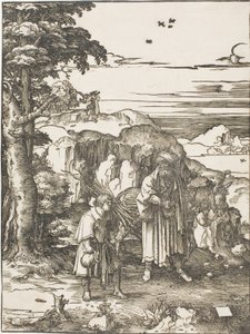 アブラハムとイサク 作： Lucas van Leyden