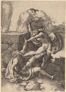 カイン・キリング・アベル 作： Lucas van Leyden