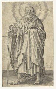 使徒パウロ キリストと使徒たち（シリーズタイトル） 作： Lucas van Leyden