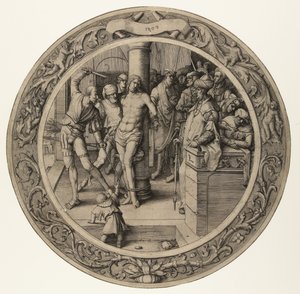 キリストのむち打ち ラウンドパッション（シリーズタイトル） 作： Lucas van Leyden