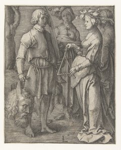 勝利でデビッドに行きます 作： Lucas van Leyden