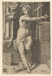 フェイスファイズ、シリーズ「7つの美徳」、1530年。 作： Lucas van Leyden