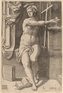 フィデス（信仰） 作： Lucas van Leyden