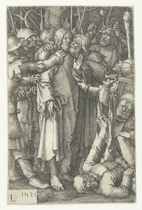 キリストの捕獲 小さな情熱（シリーズタイトル） 作： Lucas van Leyden