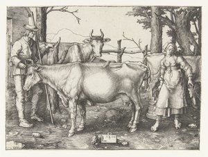ミルクメイド 作： Lucas van Leyden